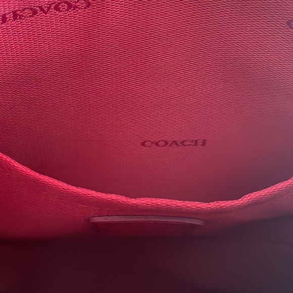 Red Pebble Leather Bag - Picture 2 of 7